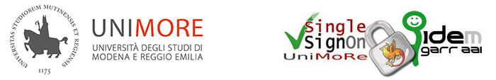 logotipo universit&agrave; di Modena e Reggio nell'Emilia